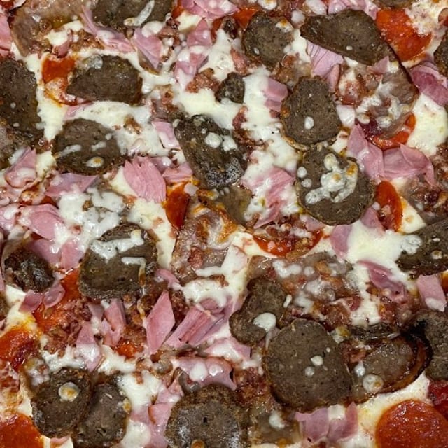 The Butcher's Block Pizza.