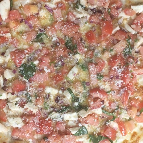 Bruschetta Pizza.