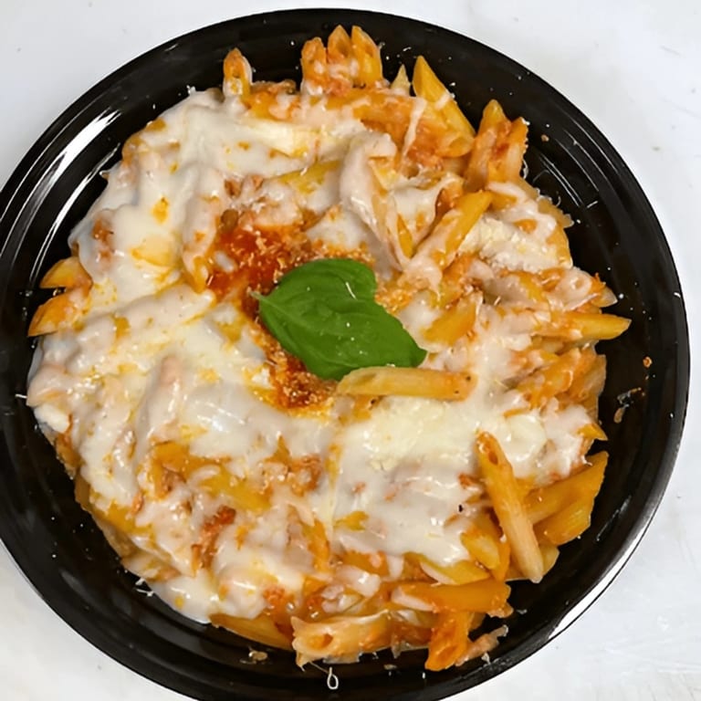Baked Ziti with Garlic Knots