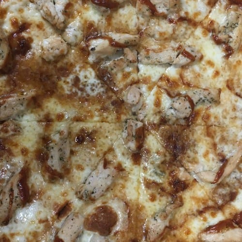 Barbecue Chicken Pizza.