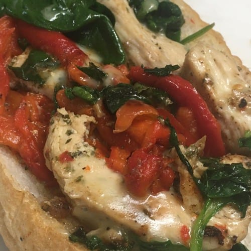 Chicken Roasted Peppers.