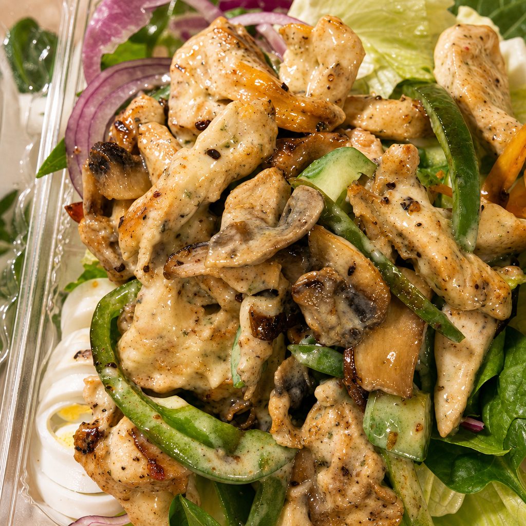 CK Honey Mustard Salad.
