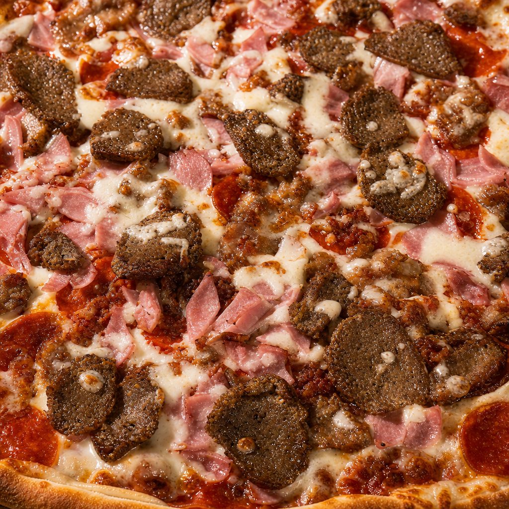The Butcher's Block Pizza.