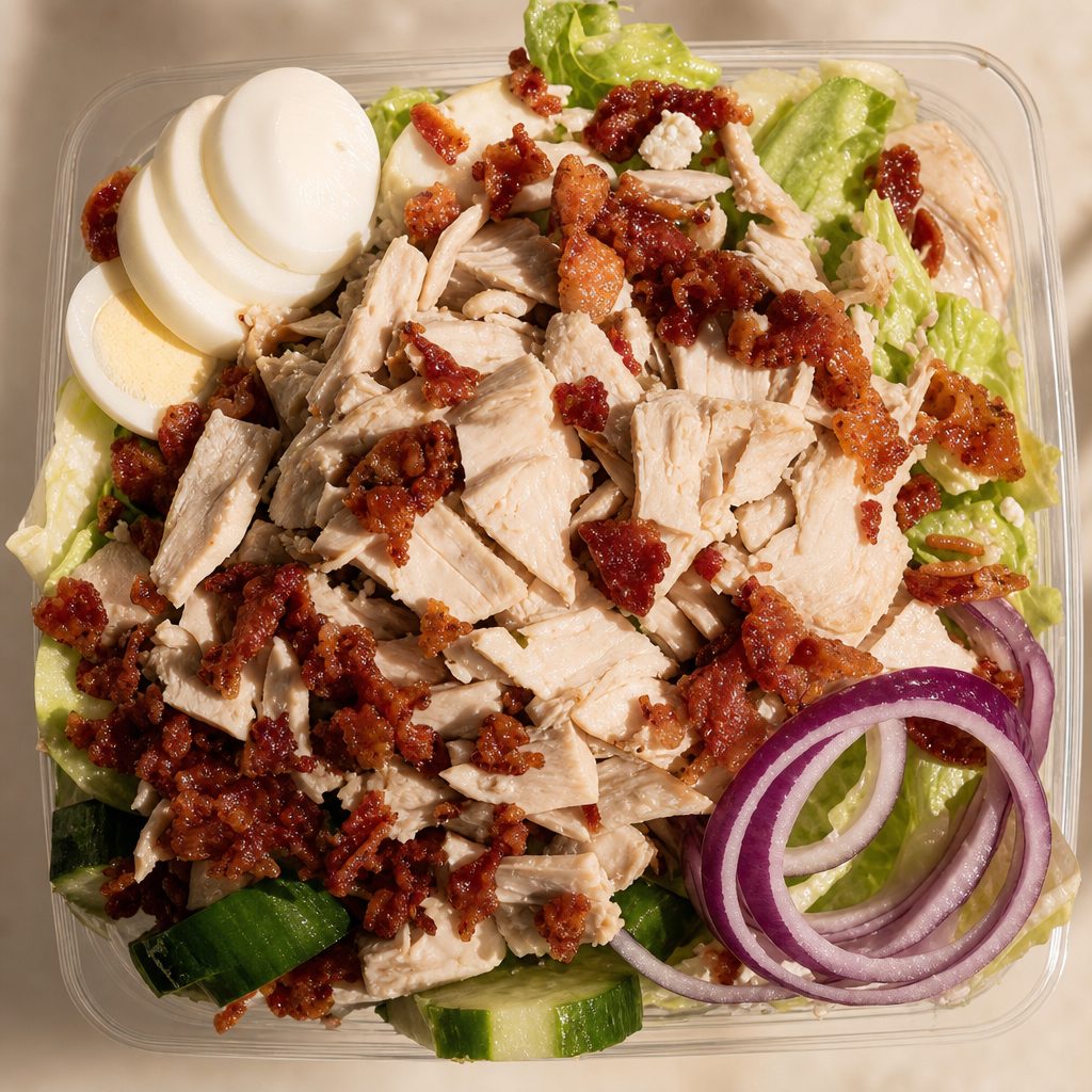 Turkey Club Salad.