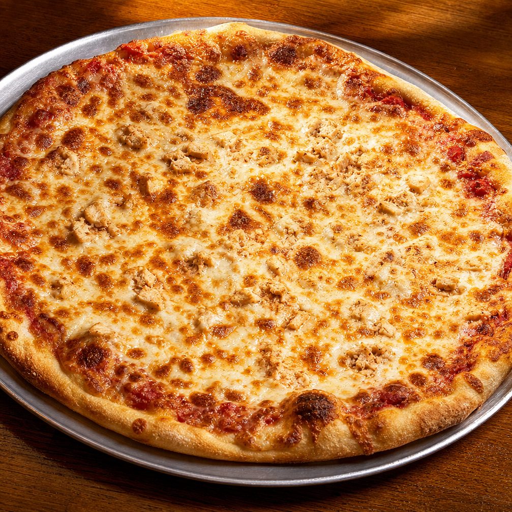 Chicken Cheesesteak Pizza.
