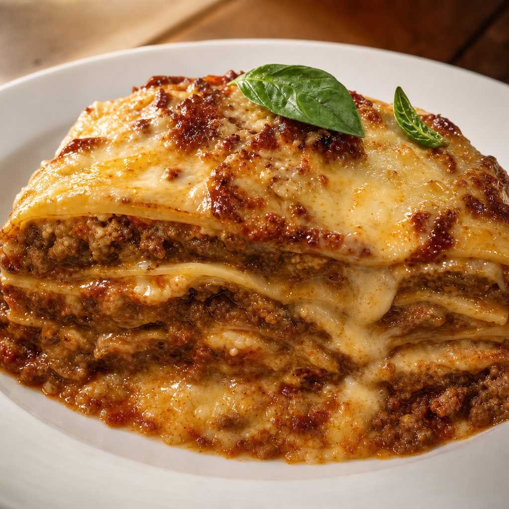 Meat Lasagna.