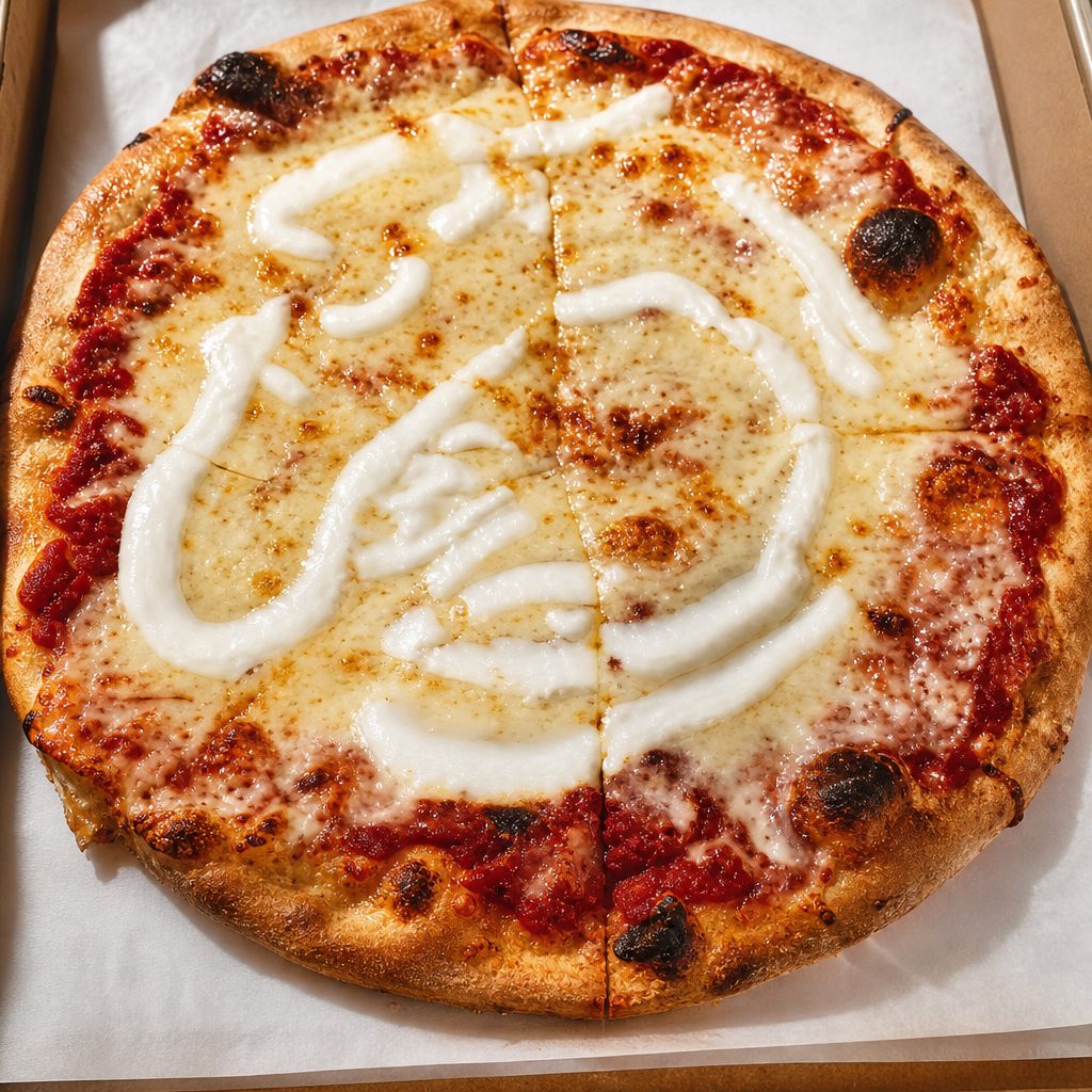 Four Cheese Pizza.